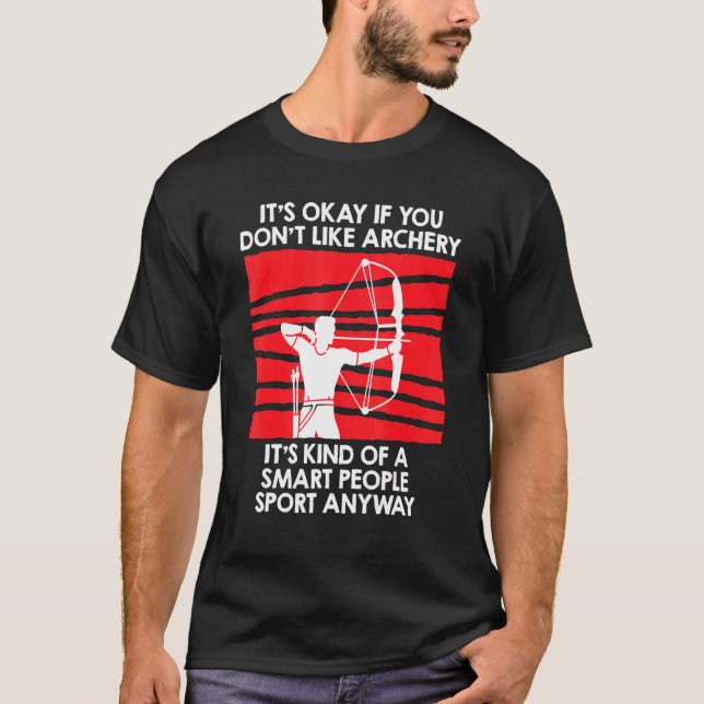 Archer-Bogenschießen 3 T-Shirt (Vorderseite)