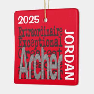 Archer Extraordinaire CUSTOM Keramikornament