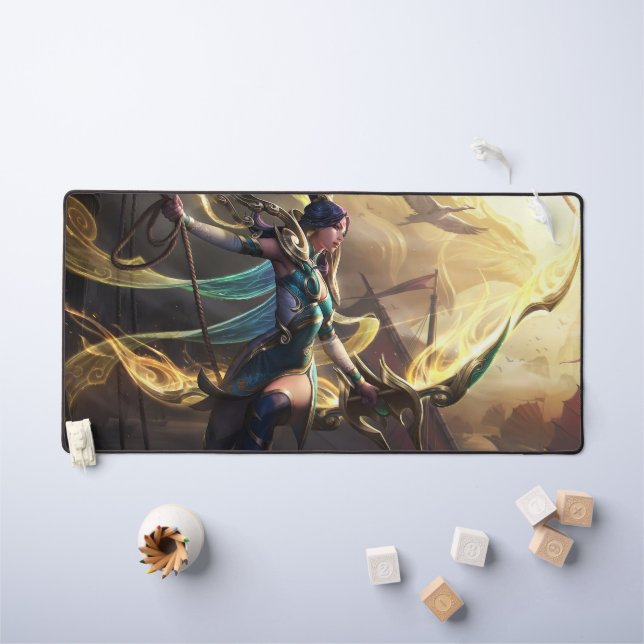 Archer Gaming Desk Mat | Benutzerdefinierbarer Des Schreibtischunterlage (Kindertisch)