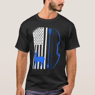 Archer Hunter Usa Archery T-Shirt
