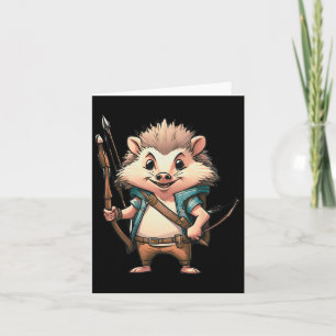 Archer Igel Bogenschießen Jäger Geschenk Männer Wo Karte
