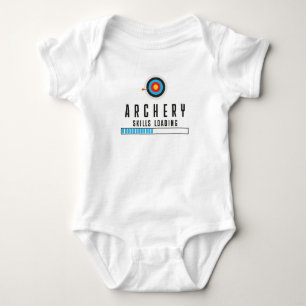 Archer Neugeborene Bogenschießfähigkeiten Laden Baby Strampler