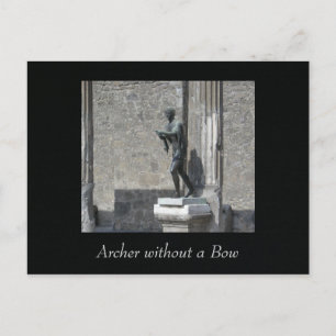 Archer ohne Bow Postkarte