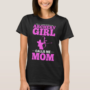 Archer Outfit Mutter Quote Bow Arrow Arrow Arrow A T-Shirt