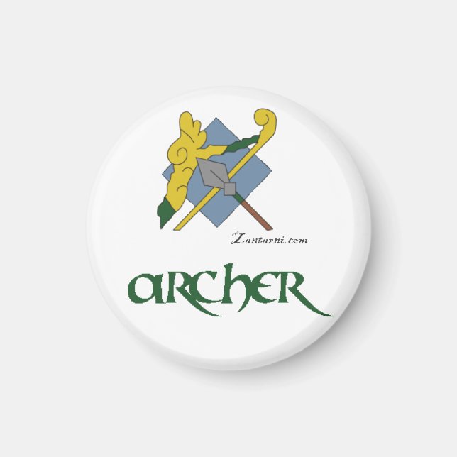 Archer Pride, aimant (Devant)