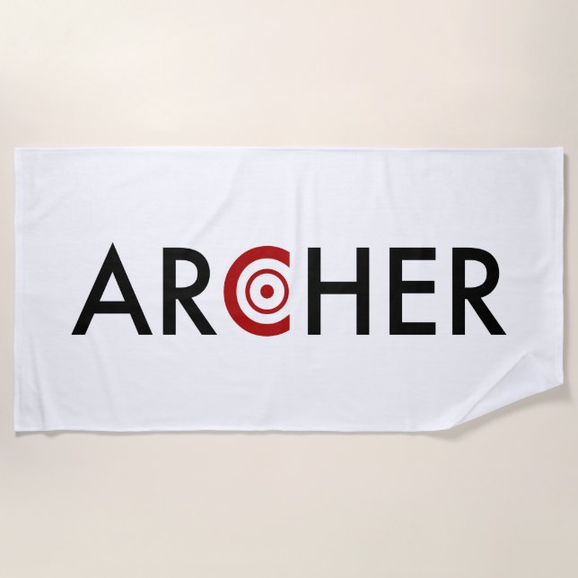 Archer Strandtuch (Vorderseite)