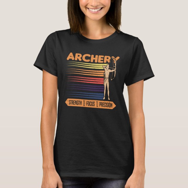 Archer strenght focus precision T-Shirt (Vorderseite)