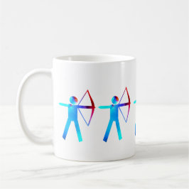 Archer-Tasse - Archer in Farbe Tasse