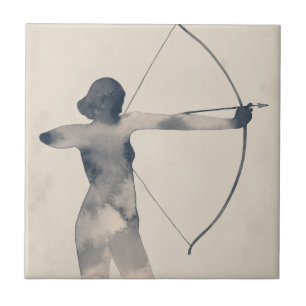 Archeresswatercolor-Silhouette Fliese