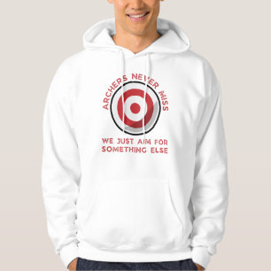 Archers Niemals Miss Archery Lover Hoodie