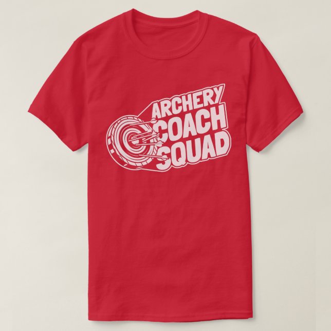 Archery Archer Bowman BowTarget Arrow Archery Coac T-Shirt (Design vorne)