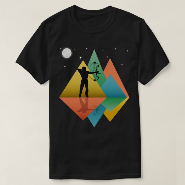 Archery Archery Retro T-Shirt (Design vorne)