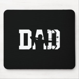 Archery Bow Jagd Vater Vatertag Mousepad