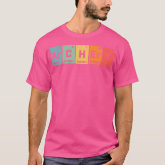 Archery Chemistry Periodic Table of Elements Men a T-Shirt