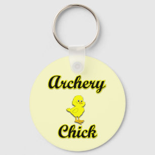 Archery Chick Schlüsselanhänger