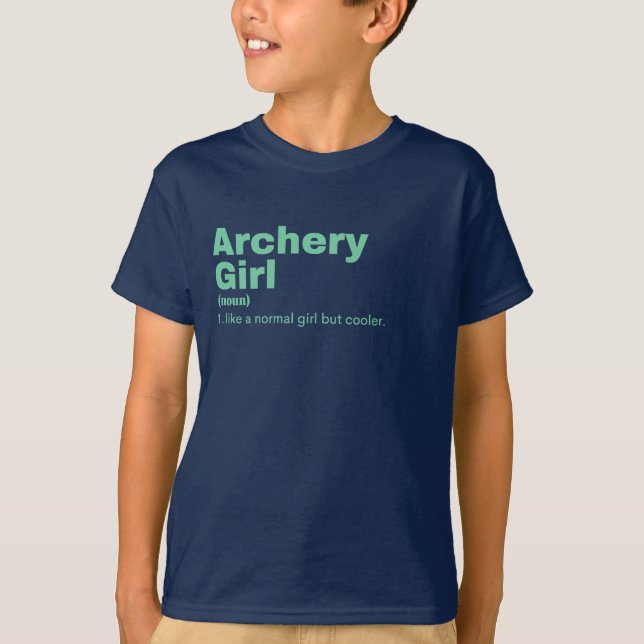 Archery Girl - Archery T-Shirt (Vorderseite)