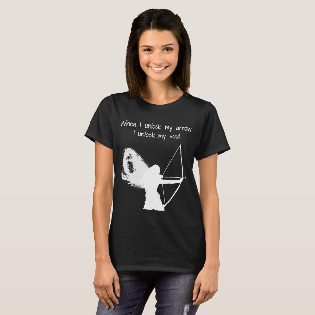 Archery Girl - Bowhunter Shirt (Vorne ganz)