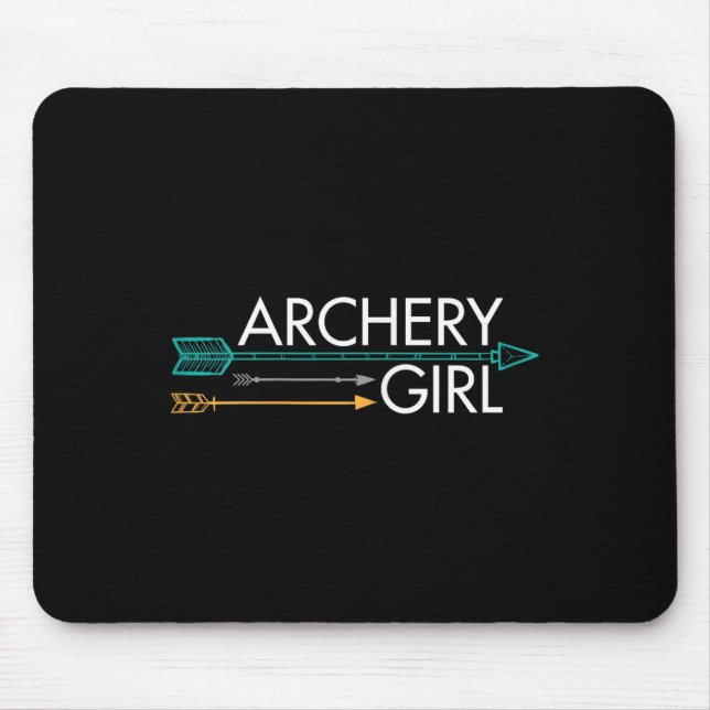 Archery Girl Mousepad (Vorne)
