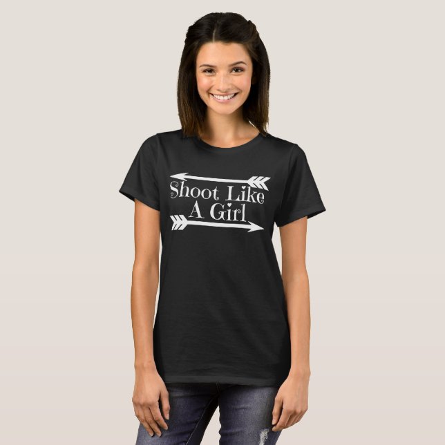 Archery Girl - Quote T-Shirt (Vorne ganz)