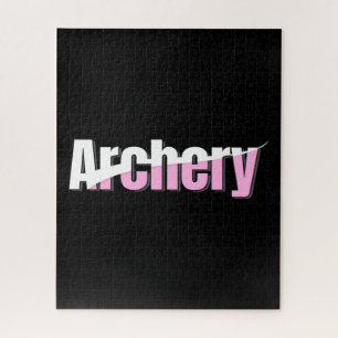 Archery Girly Word Art - Abstrakter Grafikwünschen