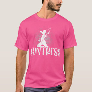 Archery Huntress Funny Archer Arrow Bow Jagd T-Shirt