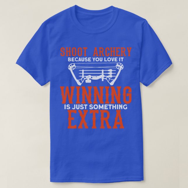 Archery I Bow I Archer T-Shirt (Design vorne)