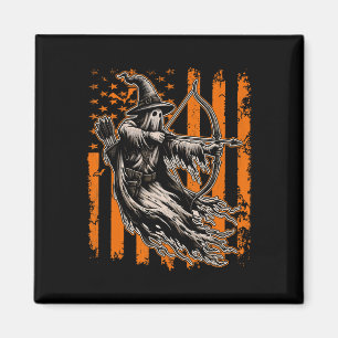 Archery Jagd Ghost Halloween Beängstigende Kostüm Magnet