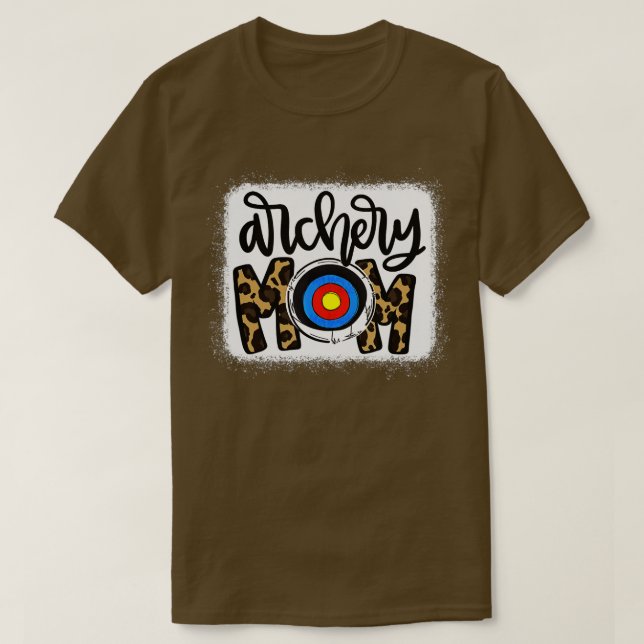 Archery Mama Leopard Shirt Archery Mama (Design vorne)