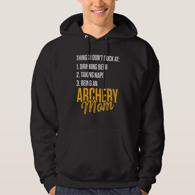Archery Mama Mutter 23 Hoodie (Vorderseite)