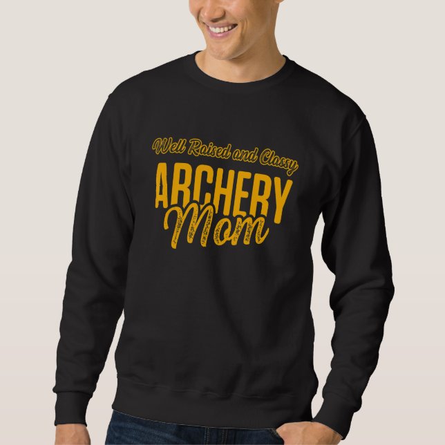 Archery Mama Mutter 38 Sweatshirt (Vorderseite)