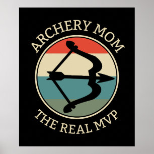 Archery Mama Real MVP Mama Poster