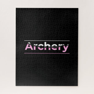 Archery Minimalistisch Modern Art - Rosa Arche