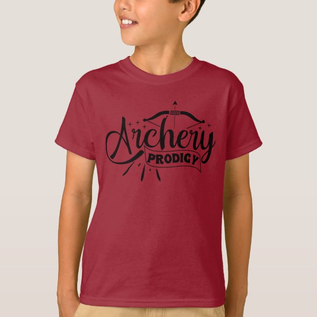 Archery Prodigy Kids T - Shirt (Vorderseite)