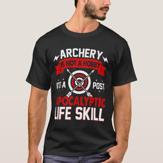 Archery Shirt Ideengeschoss ist kein Hobby (Vorderseite)