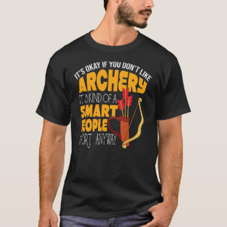 Archery Smart People Sport Arrow Bow Kinderfrauen T-Shirt