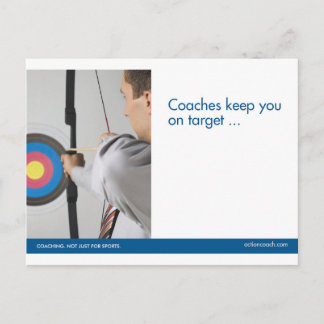 Archery Sportscard Postkarte