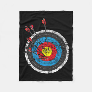 Archery Target - Archer Bowman Bow Junting Bowhunt Fleecedecke