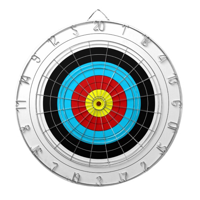 Archery Target Dart Board Dartscheibe (vorne)