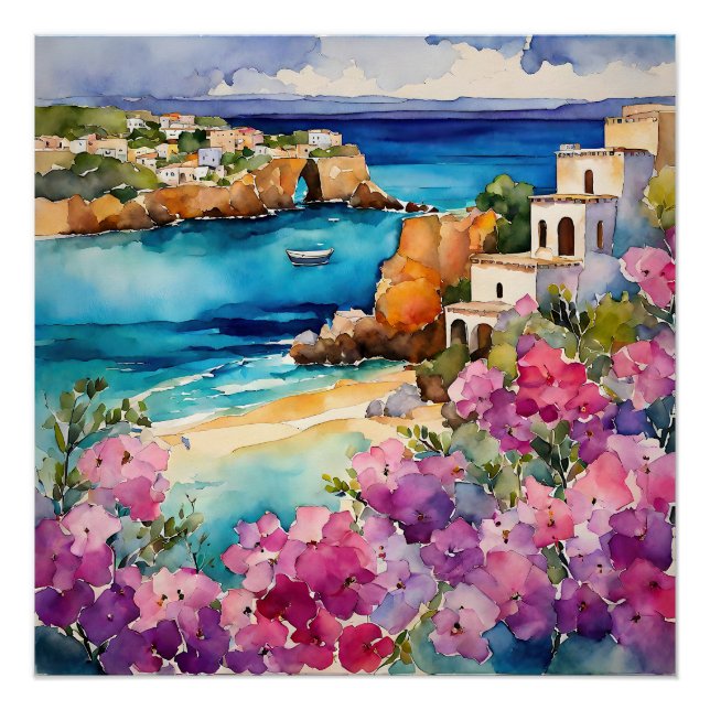 "Arches by Sea" Poster (Vorderseite)