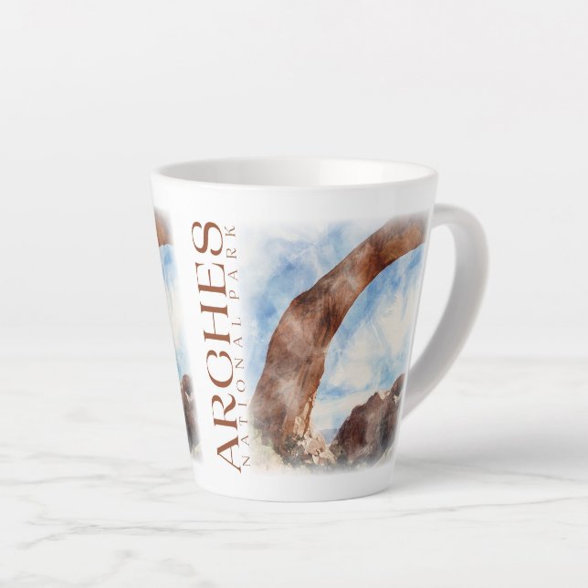 Arches Coffee Cup, National Park Tasse (Rechte Ecke)