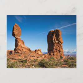 Arches National Park - Balanced Rock Postcard Postkarte