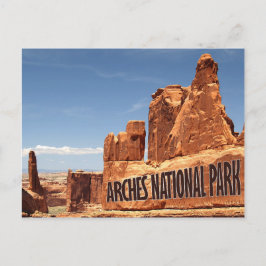 Arches National Park Eastern Utah Postkarte