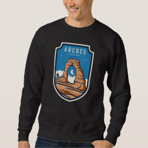 Arches National Park Liebe Besuchen Sie die amerik Sweatshirt