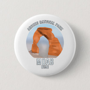 Arches National Park Moab Utah Button