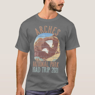 ARCHES NATIONAL PARK STRASSE TRIP 2021 Doppelbogen T-Shirt