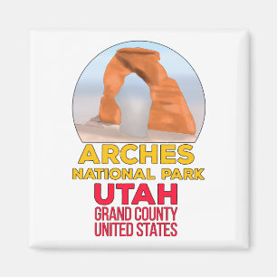 Arches National Park Utah Grand Landkreis USA Magnet