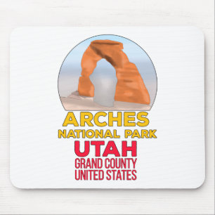 Arches National Park Utah Grand Landkreis USA Mousepad