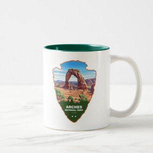 Arches National Park Utah Pfeilspitze Zweifarbige Tasse