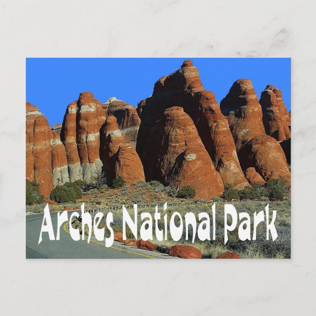 Arches National Park, Utah Postcard Postkarte (Vorderseite)