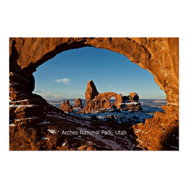 Arches National Park, Utah, Poster (Vorderseite)